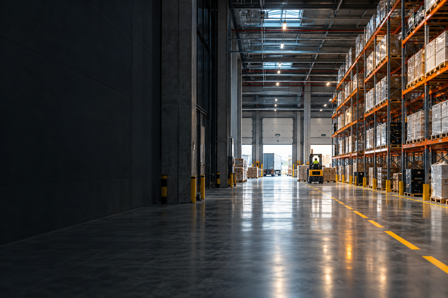 Visuel provisoire généré : Entrepôt logistique